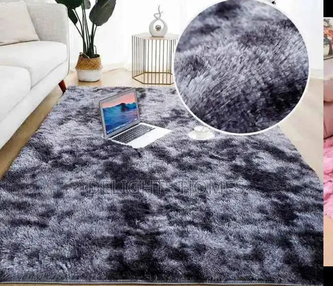 5×8 Fluffy Nonslip Carpets Floor Mats