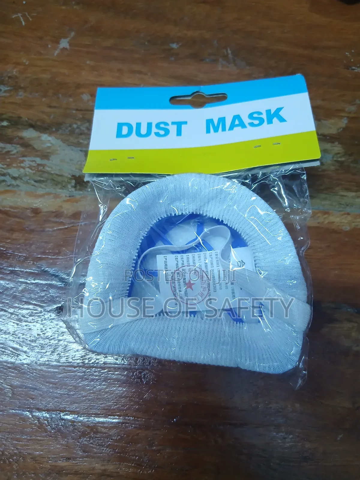 Blue Dust Prevention Masks