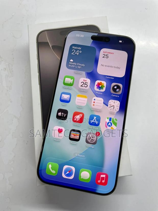 Apple iPhone 16 Pro Max 256 GB Silver - main view