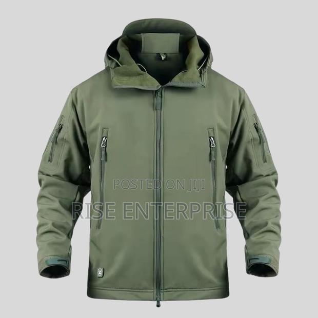 Tactical Softshell Waterproof Jacket -Army Green