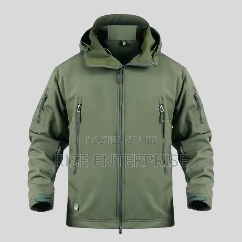Tactical Softshell Waterproof Jacket -Army Green