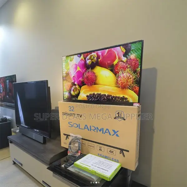 Solarmax 32 Inch Smart Android Led Tv Frameless Full Hd Display