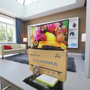 Solarmax 32 Inch Android Smart Led Tv Frameless Sleek Design
