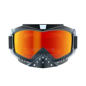 Optical Anti Fog Motorcycle Helmet Riding Glasses (Removable Face Mask