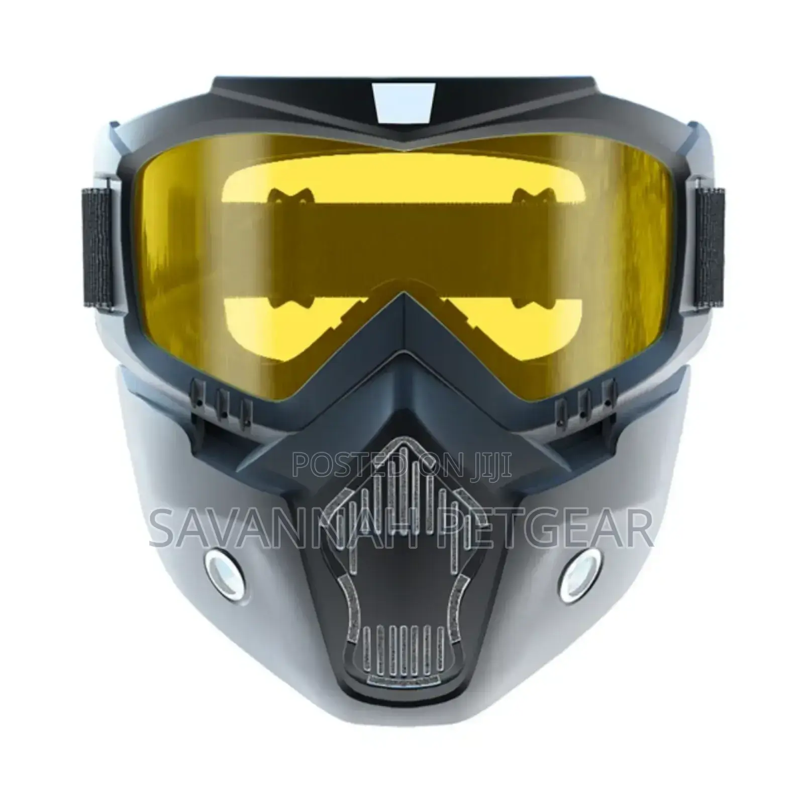 Optical Anti Fog Motorcycle Helmet Riding Glasses (Removable Face Mask