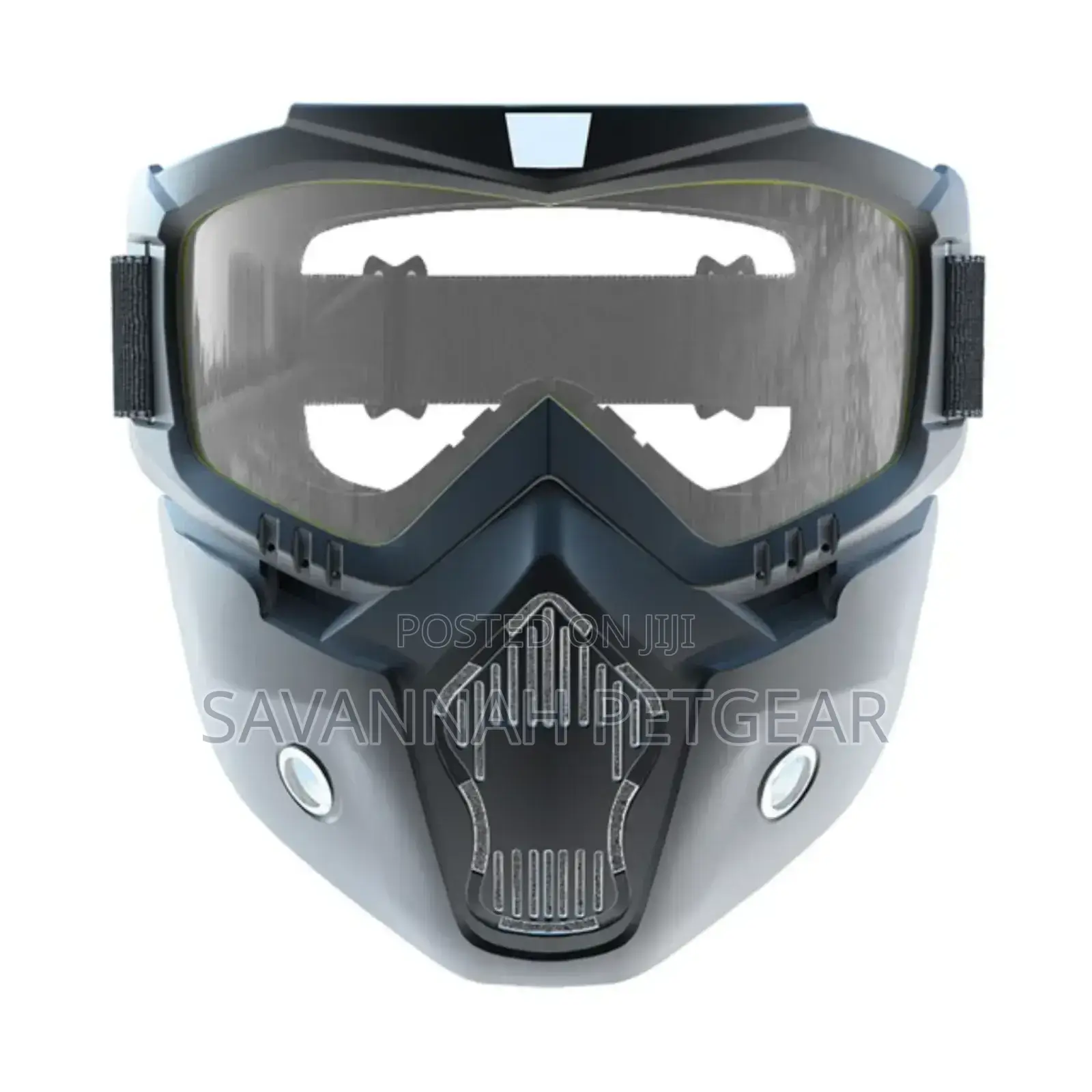 Optical Anti Fog Motorcycle Helmet Riding Glasses (Removable Face Mask