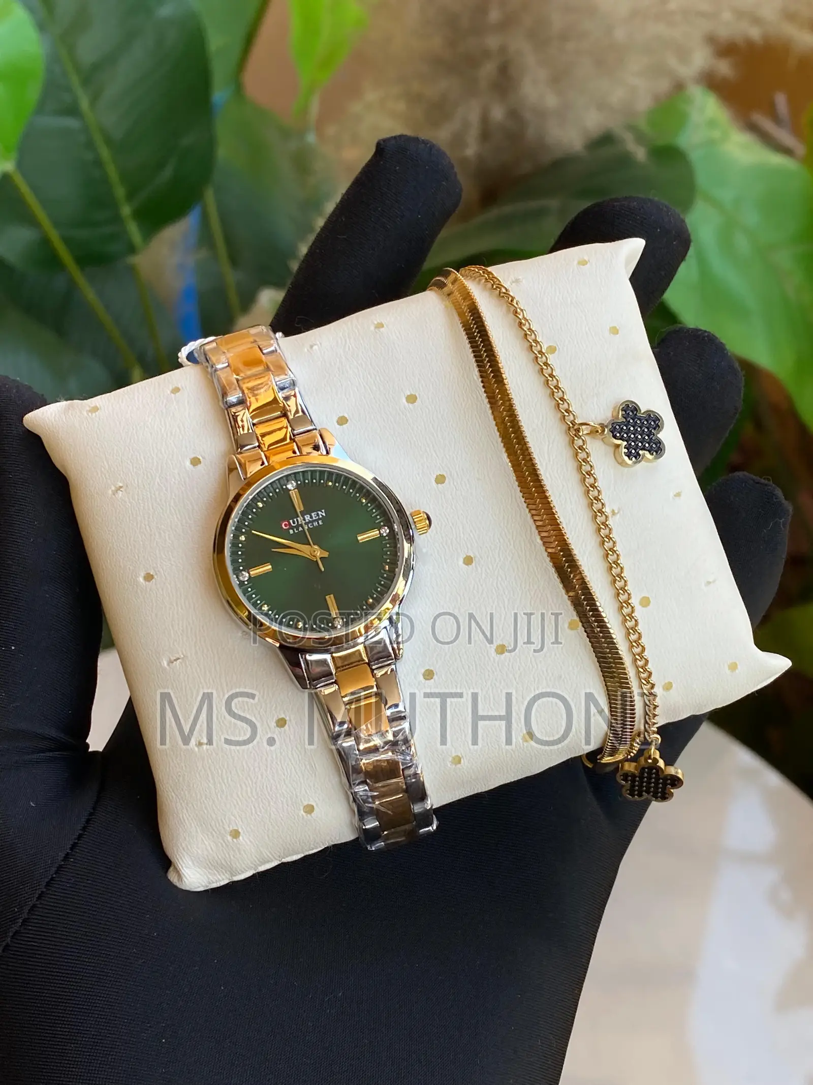 Ladies Watch X Bracelet Gift Set ( All Ocassion )