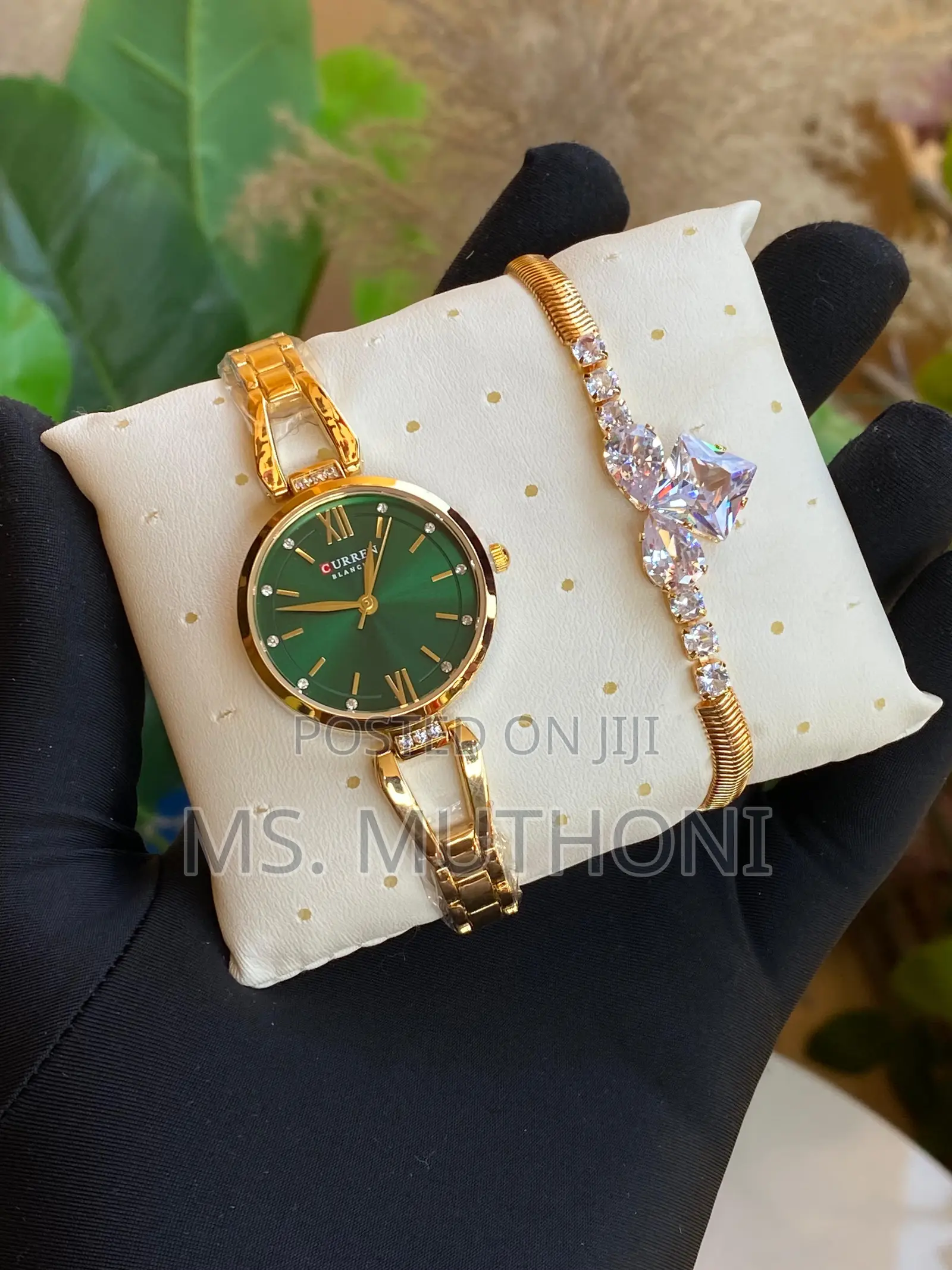 Ladies Watch X Bracelet Gift Set ( All Ocassion )