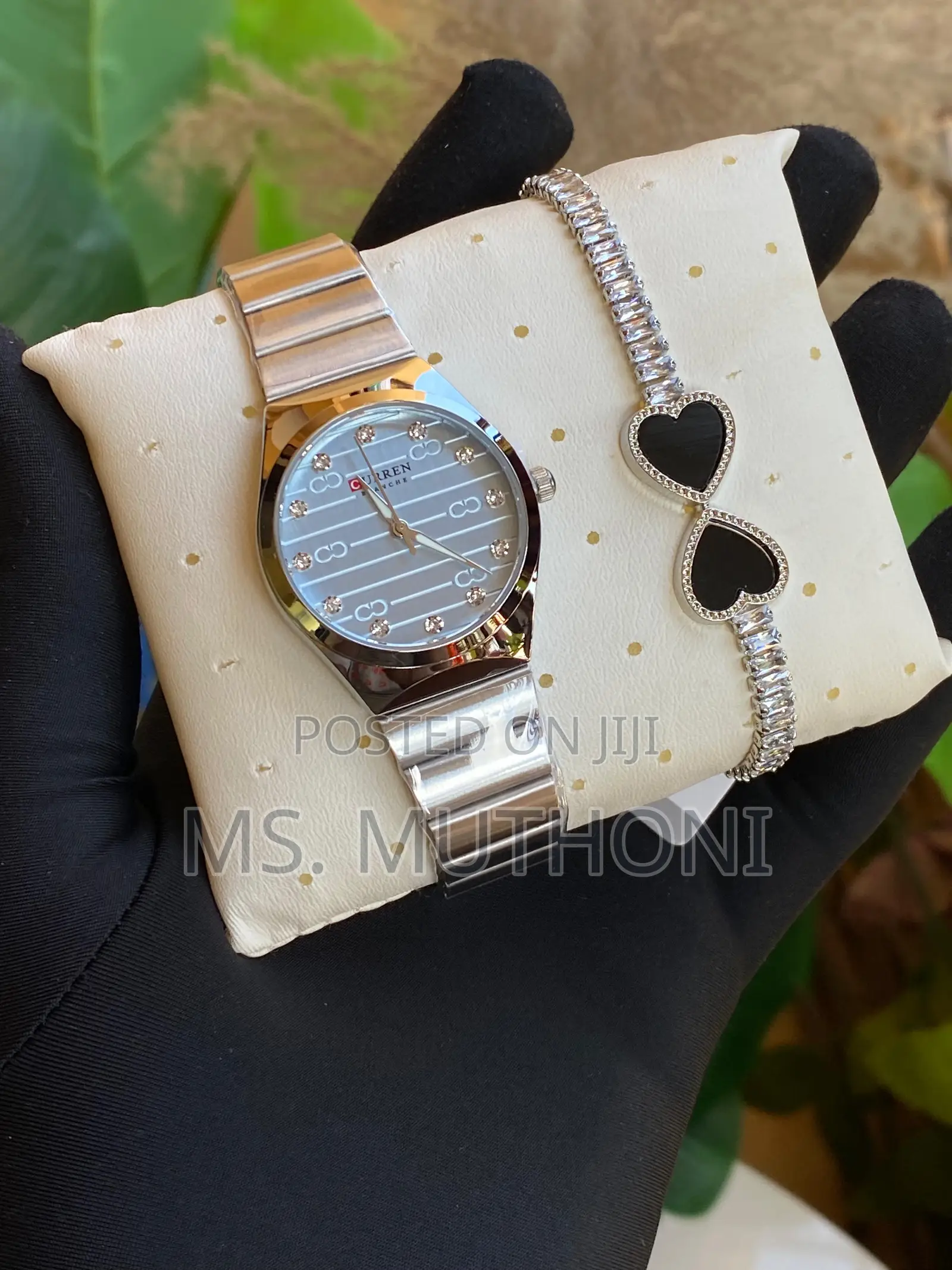 Ladies Watch X Bracelet Gift Set ( All Ocassion )
