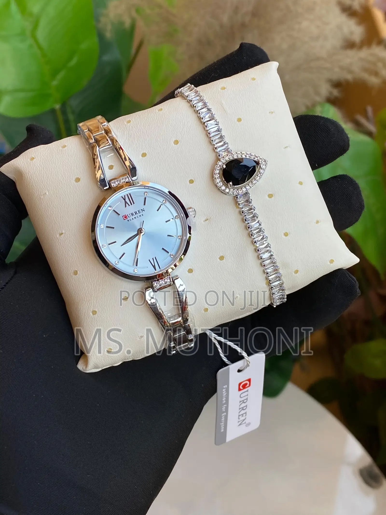 Ladies Watch X Bracelet Gift Set ( All Ocassion )
