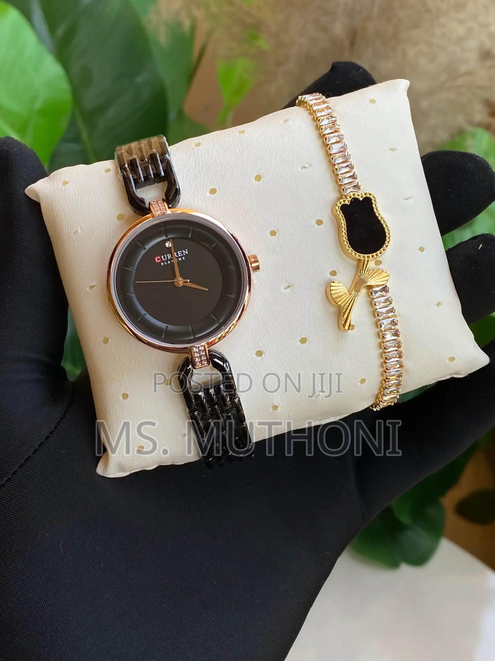 Ladies Watch X Bracelet Gift Set ( All Ocassion )