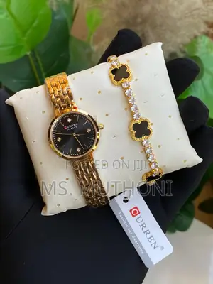 Ladies Watch X Bracelet Gift Set ( All Ocassion )