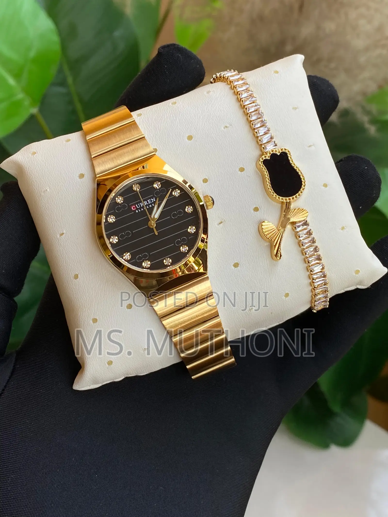 Ladies Watch X Bracelet Gift Set ( All Ocassion )