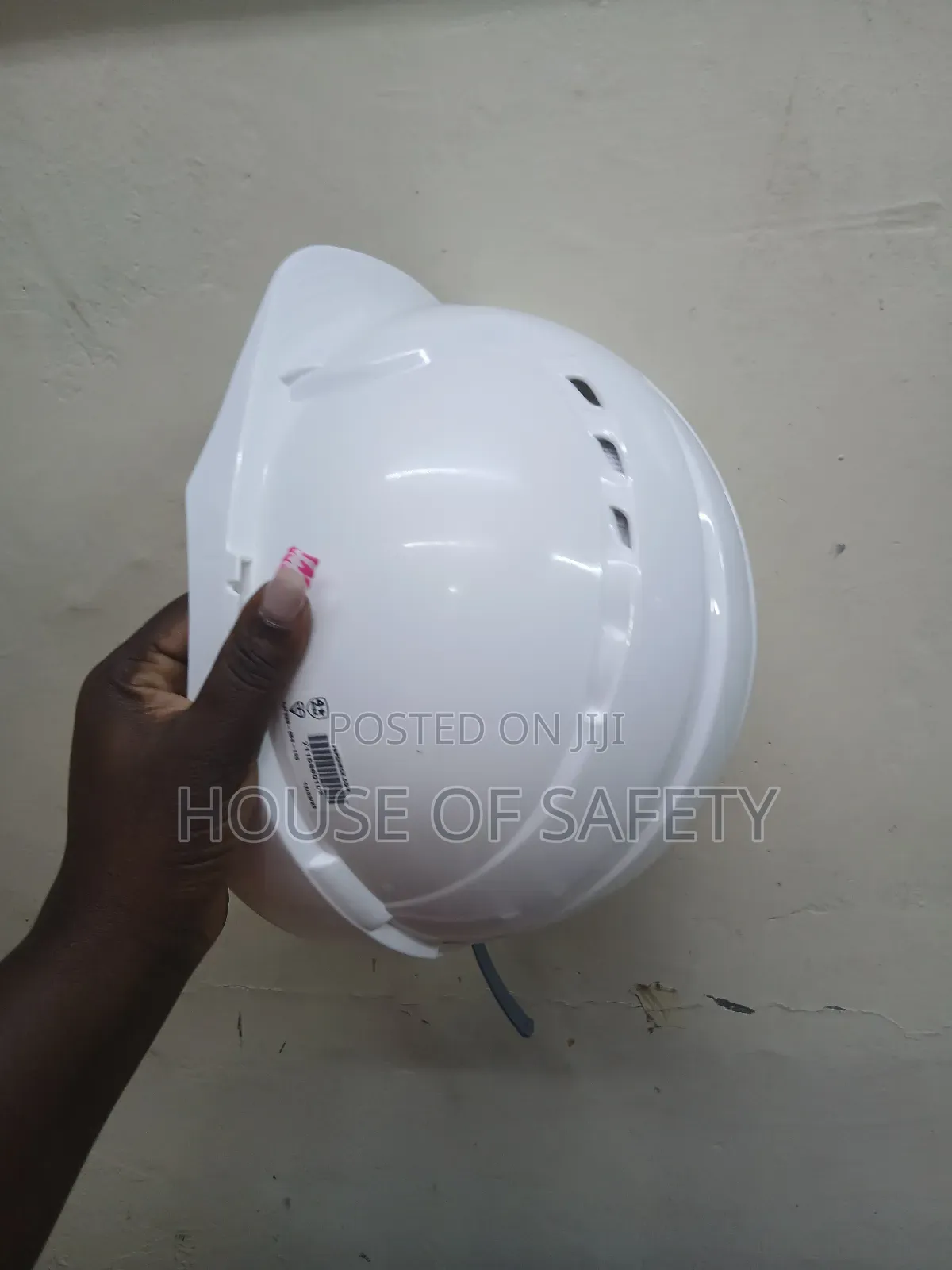 White Ventilated Safety Head Protection