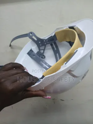 White Ventilated Safety Head Protection