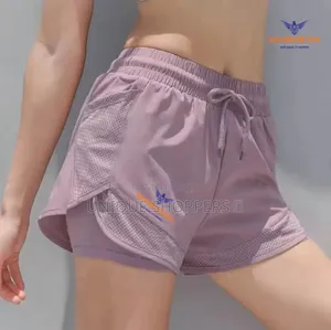 2 in 1 Womens Gym Short