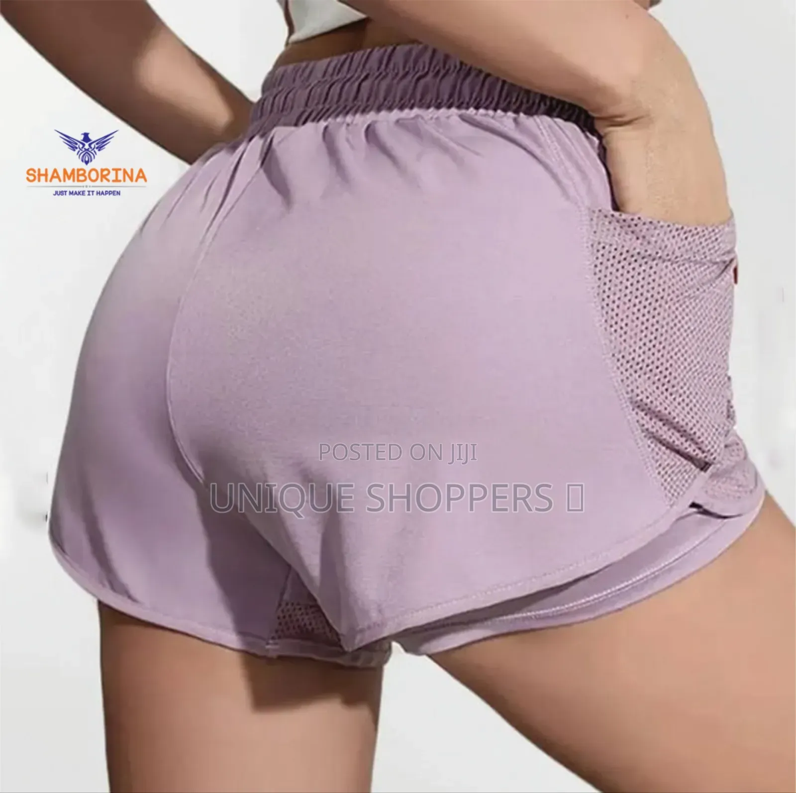 2 in 1 Womens Gym Short