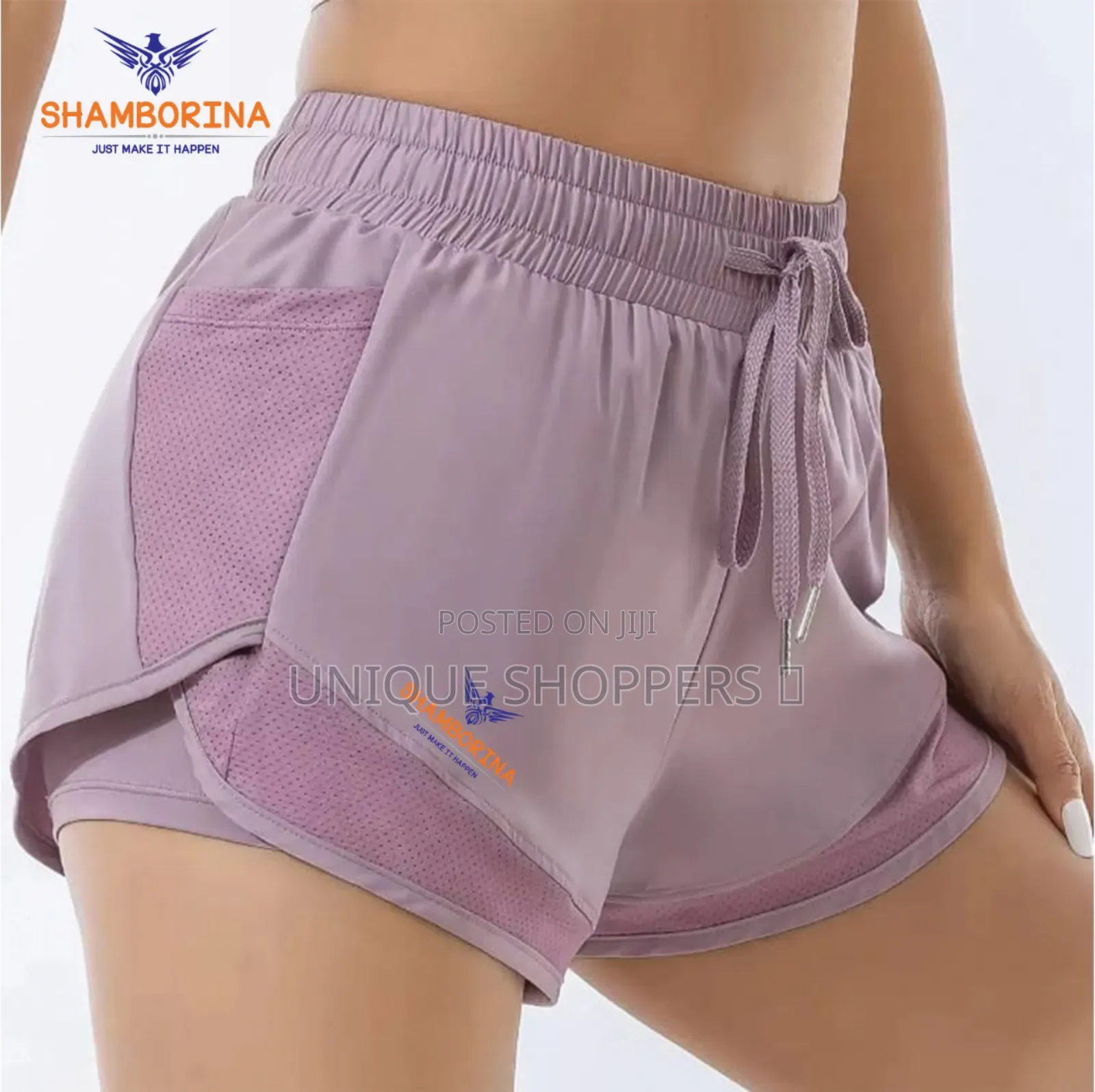 2 in 1 Womens Gym Short