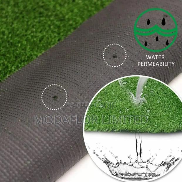 Green Artificial Turf for Compound Driveway - main view
