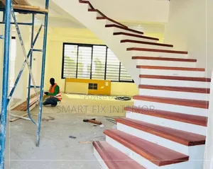 Staircase/Door/Floor and All Wood Work
