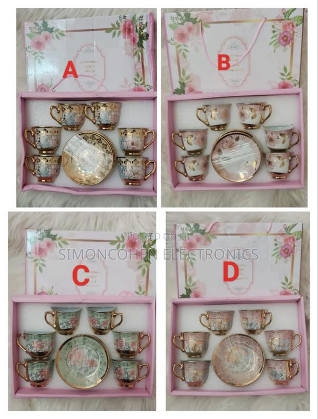 European Ceramic Cup Tea Set - main view