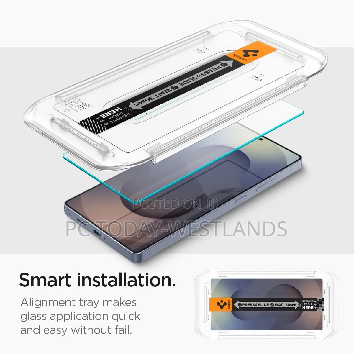 Spigen Tempered Glass Screen Protector for Galaxy S25 Ultra - 2 Pack