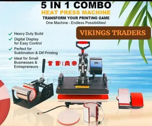 5 In 1 Heat Press Machine