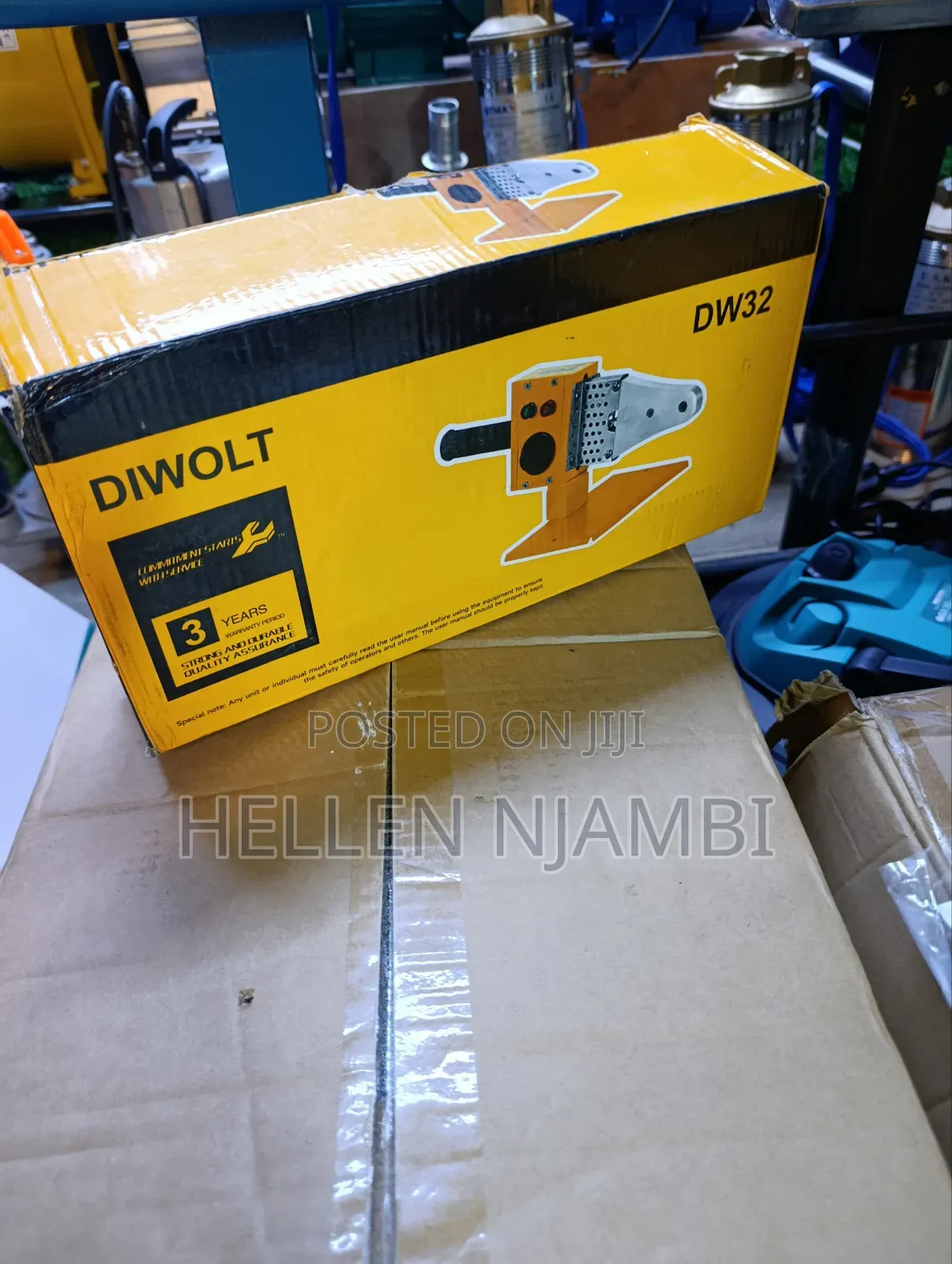 Diwolt Pipe Cutter 600watts PPR Machine