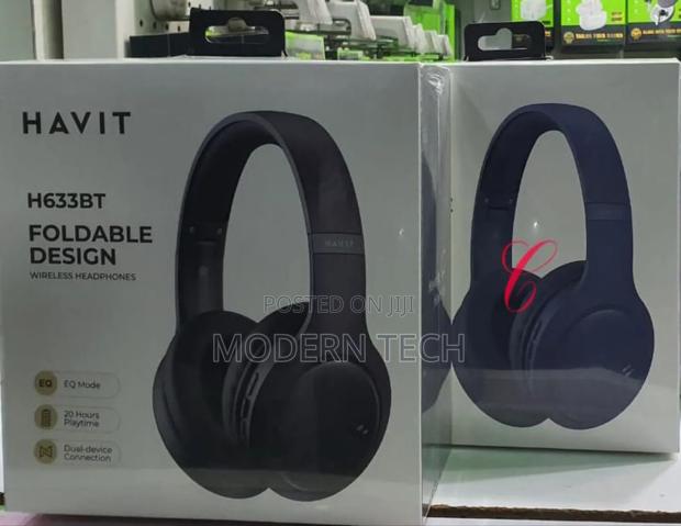 Havit H633bt Foldable RGB Bluetooth Wireless Headsets - main view