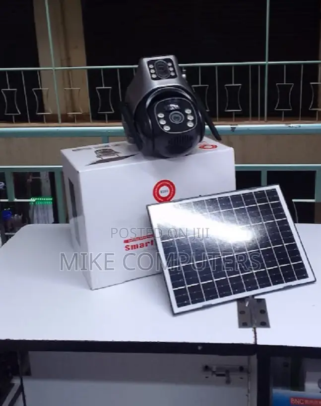 Dual Lens Outdoor Use Solar CCTV 4g Dual Lens Sim Slot