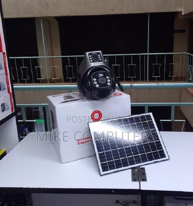 4g Dual Lens Solar CCTV 360° Rotating, Solar Camera