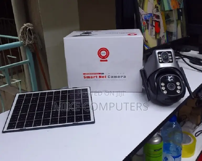 4g Dual Lens Sim Slot Durable Camera Solar Surveillance CCTV