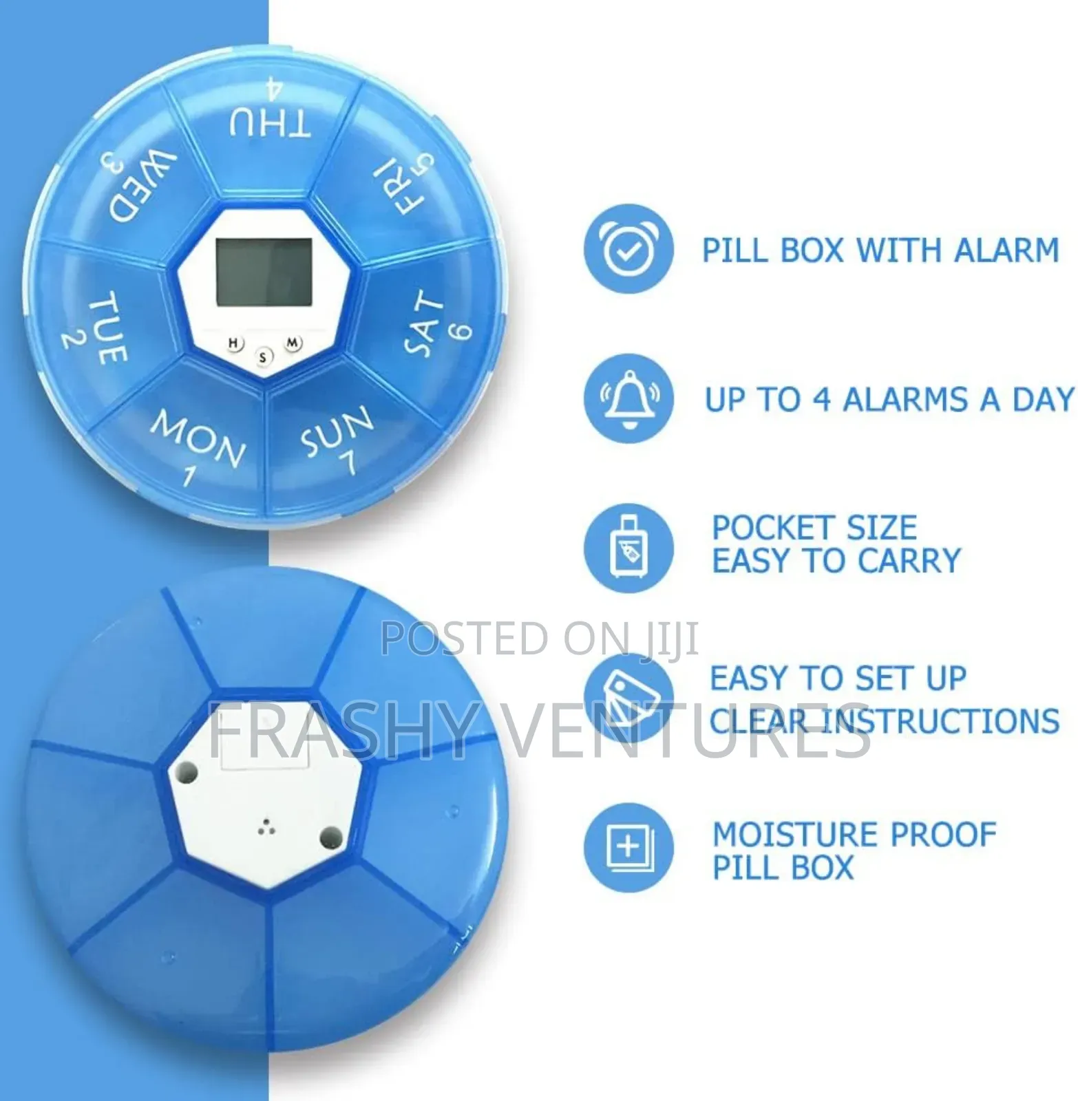 Alarm Pill Dispenser