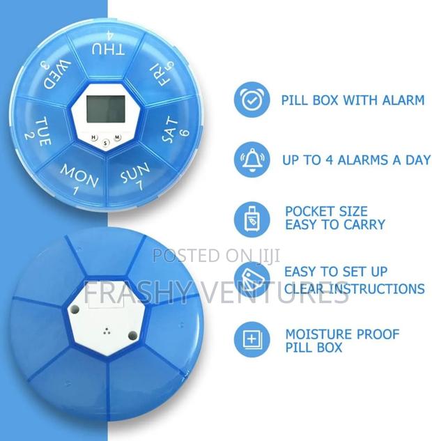 Alarm Pill Dispenser