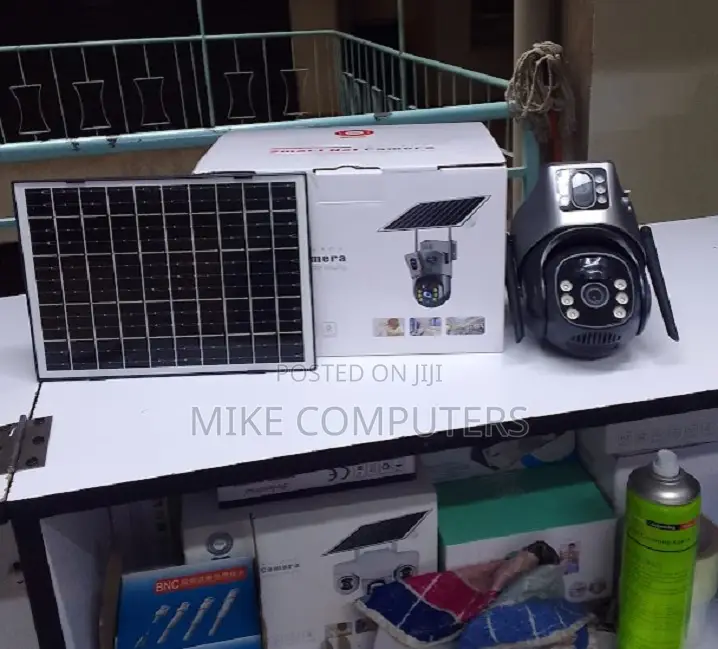 Dual Lens 360°Camera Full Color Dual Lens 4g Solarcctv