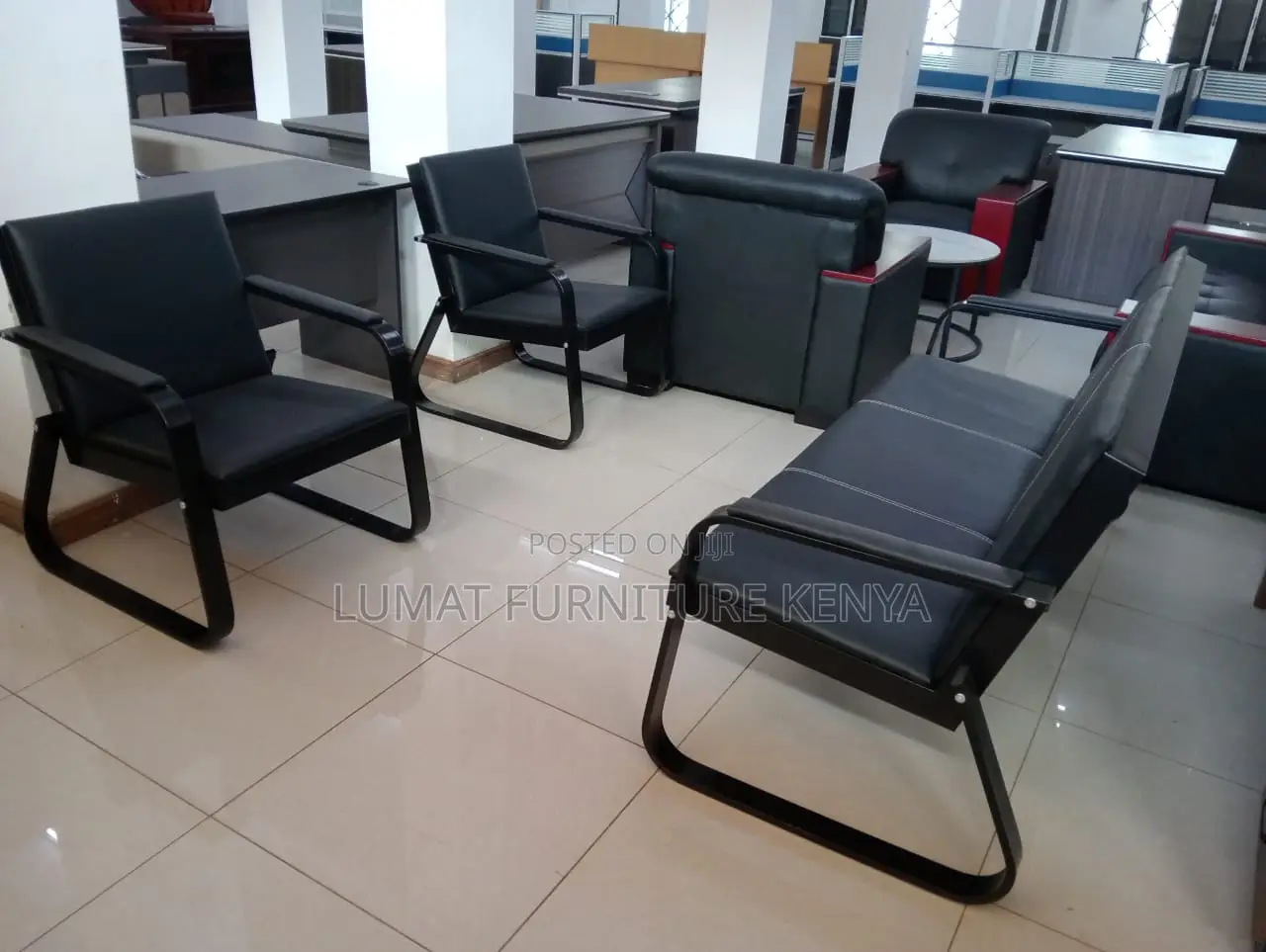 Black Living Room Sofa