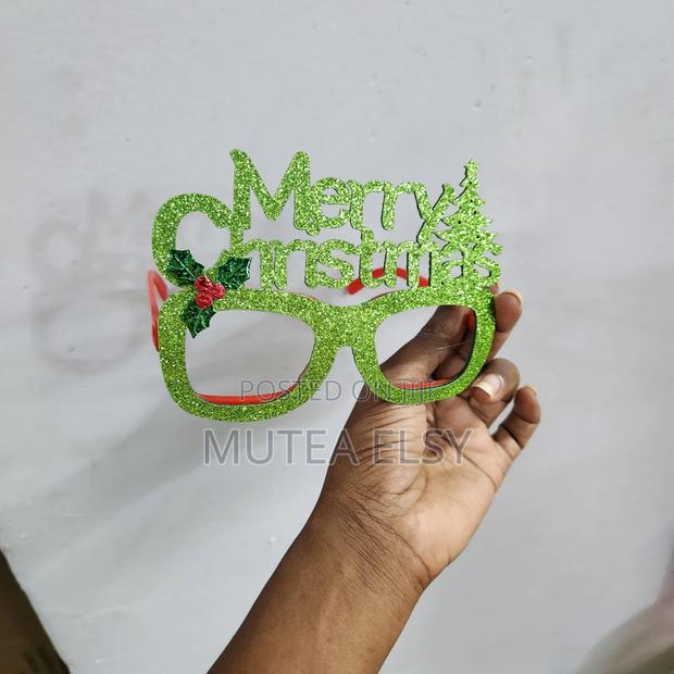 Green,Grey,Gold Yellow Christmas Eye Wear - thumbnail 2
