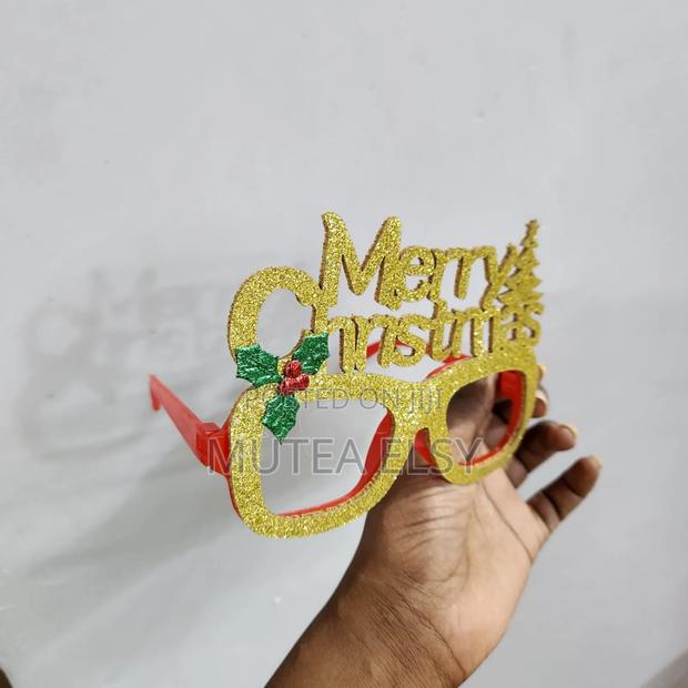 Green,Grey,Gold Yellow Christmas Eye Wear - thumbnail 3