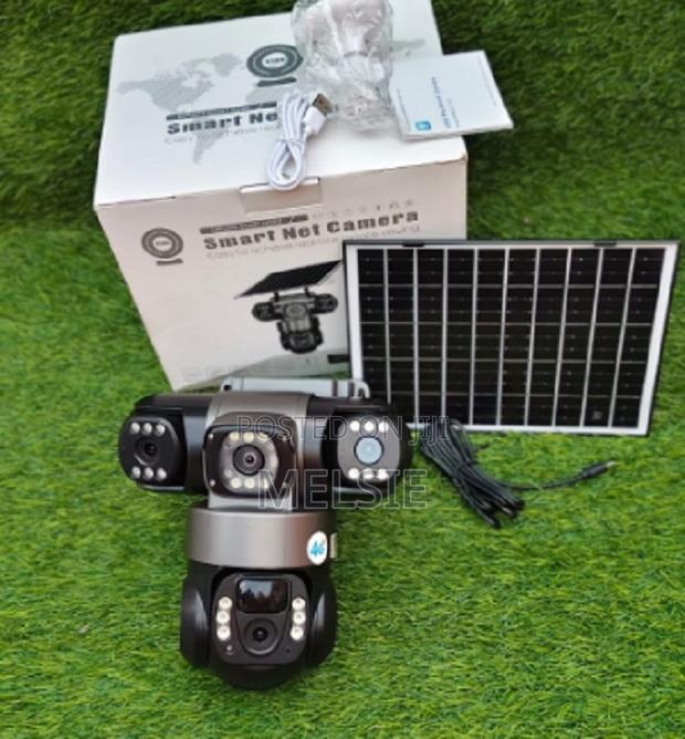 Triple Lens 4g Solar PTZ Camera Instant Motion Alerts