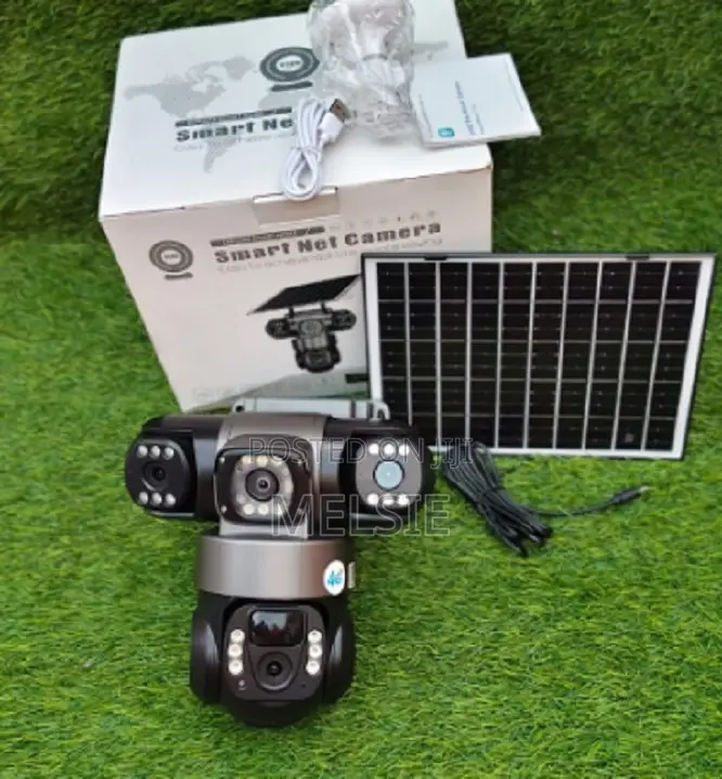 Triple Lens 4g Solar PTZ Camera Instant Motion Alerts