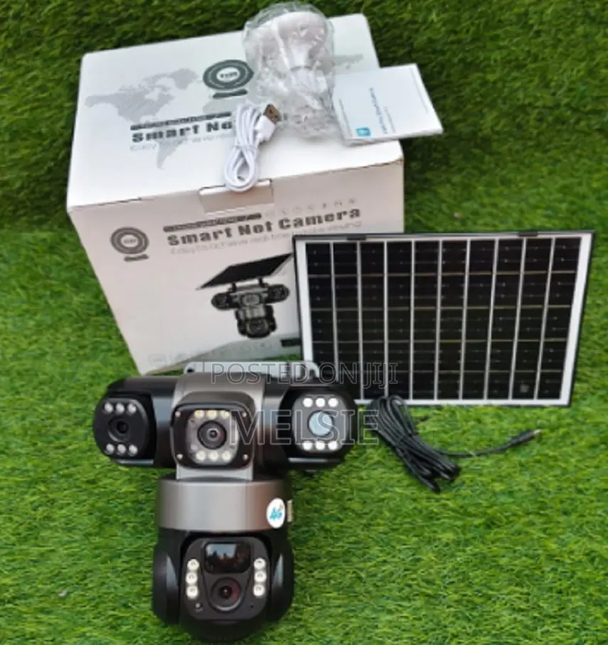 4g Solar PTZ Camera Triple Lens 4g Solar Tripple Lens Security Camera