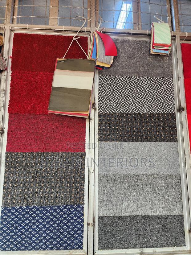 Grey Red Carpet Samples Grey and Red Carpet Samples - main view