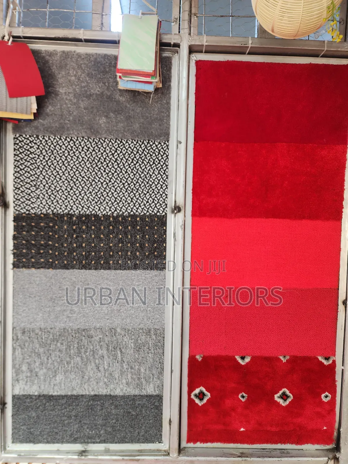 Grey Red Carpet Samples Grey and Red Carpet Samples