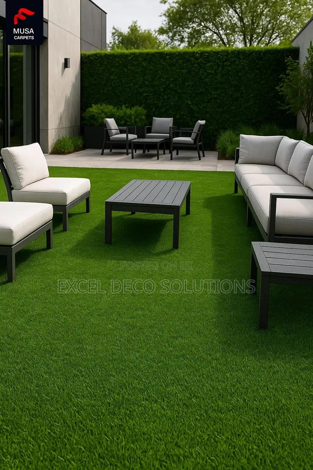 Ideal for Patios Courtyards/Artificial Balcony Grass Carpet