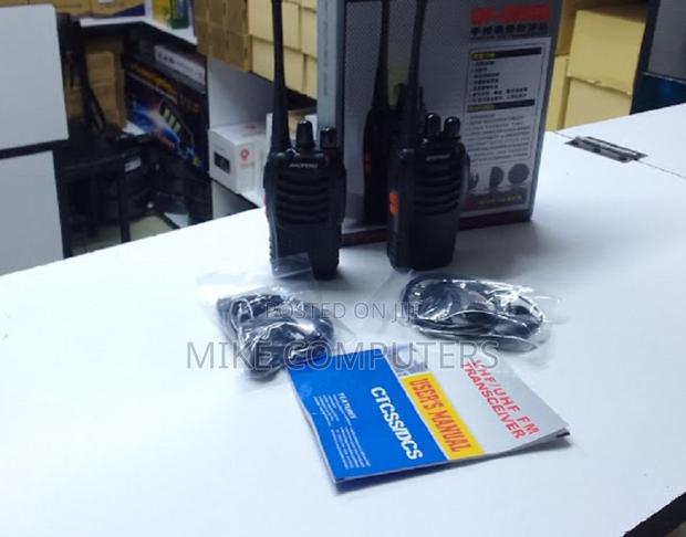 Long Range Walkie Talkie With Cable, Earpieces 888s