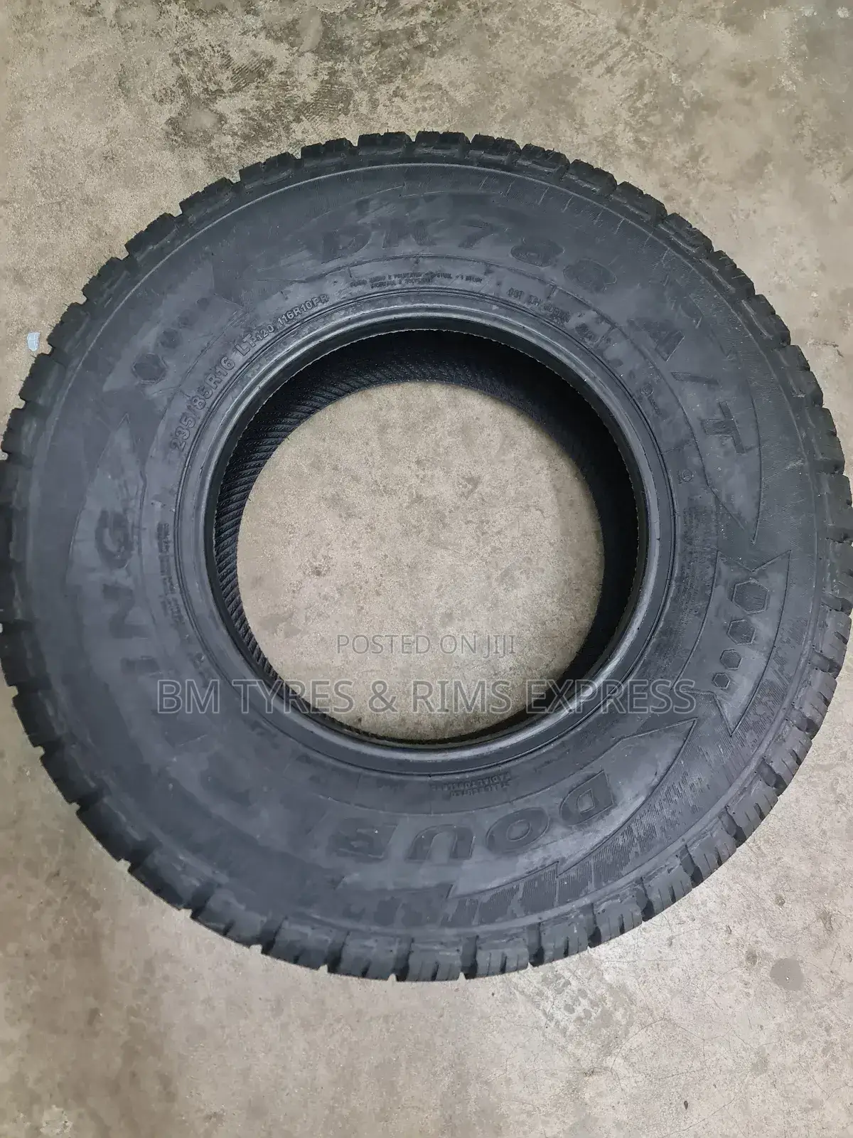 235 /85 R16 Doubleking Tyres (All Terrrain) Commercial.