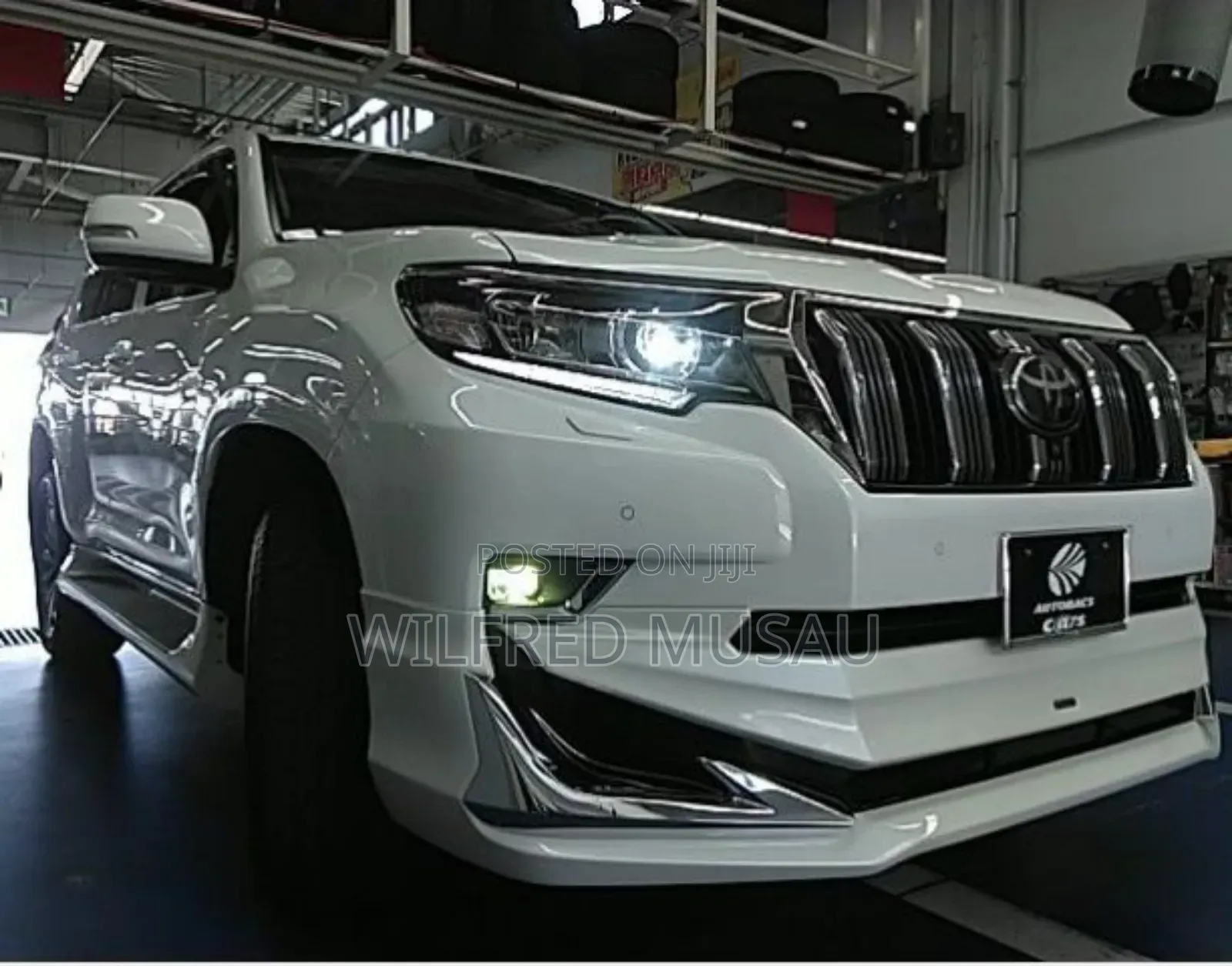 Toyota Land Cruiser Prado 2.8 2018 White