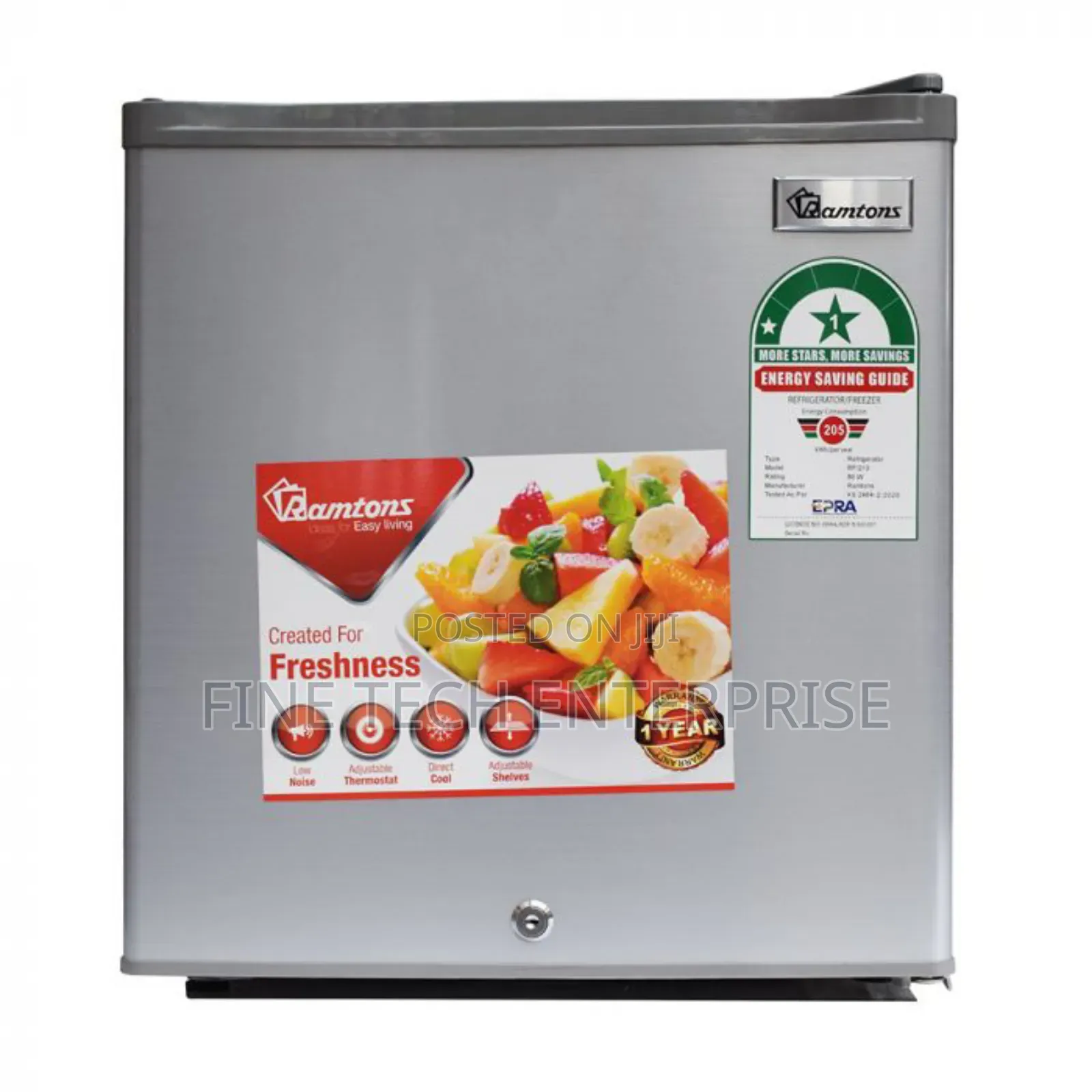 Ramtons 50l Single Door Fridge
