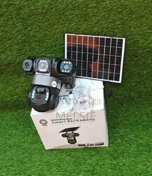 V380 Triple-Lens Solar-Powered PTZ 4g Solar Powered Triple Lens PTZ
