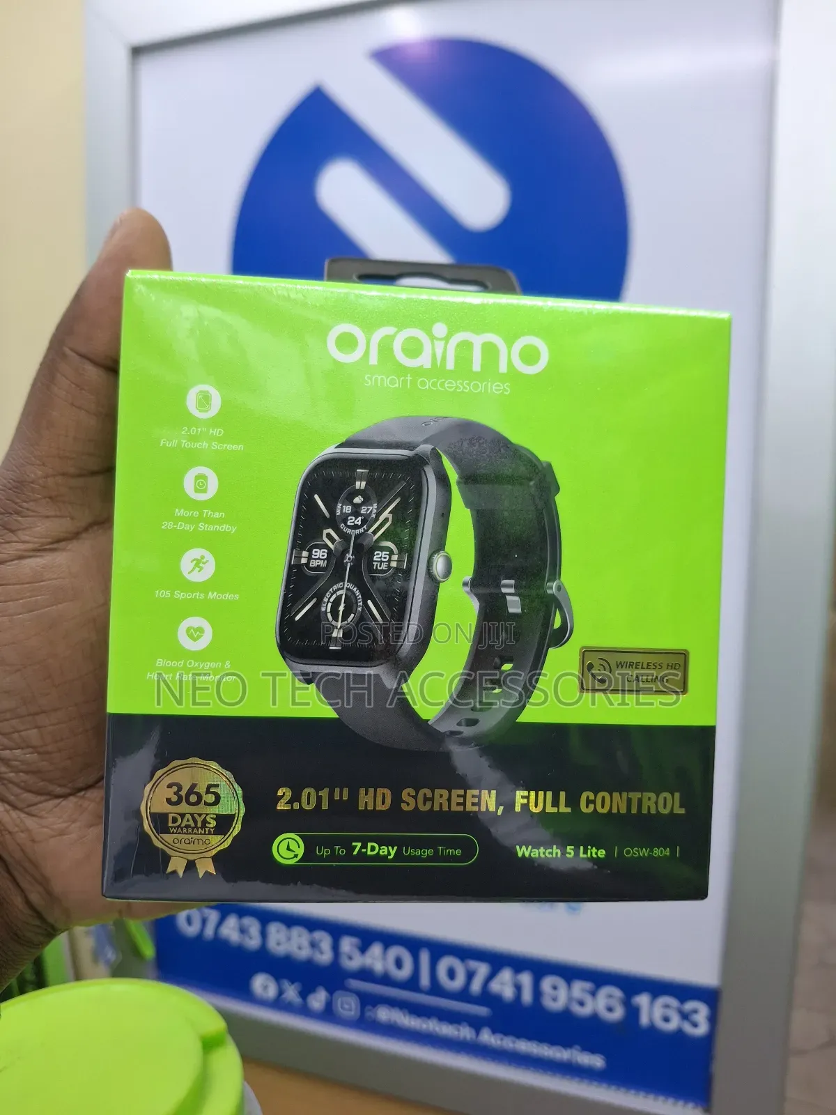Original Oraimo Osw-804 Watch 5 Lite